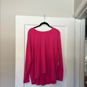 Athleta Women's Pink Long Sleeve Top